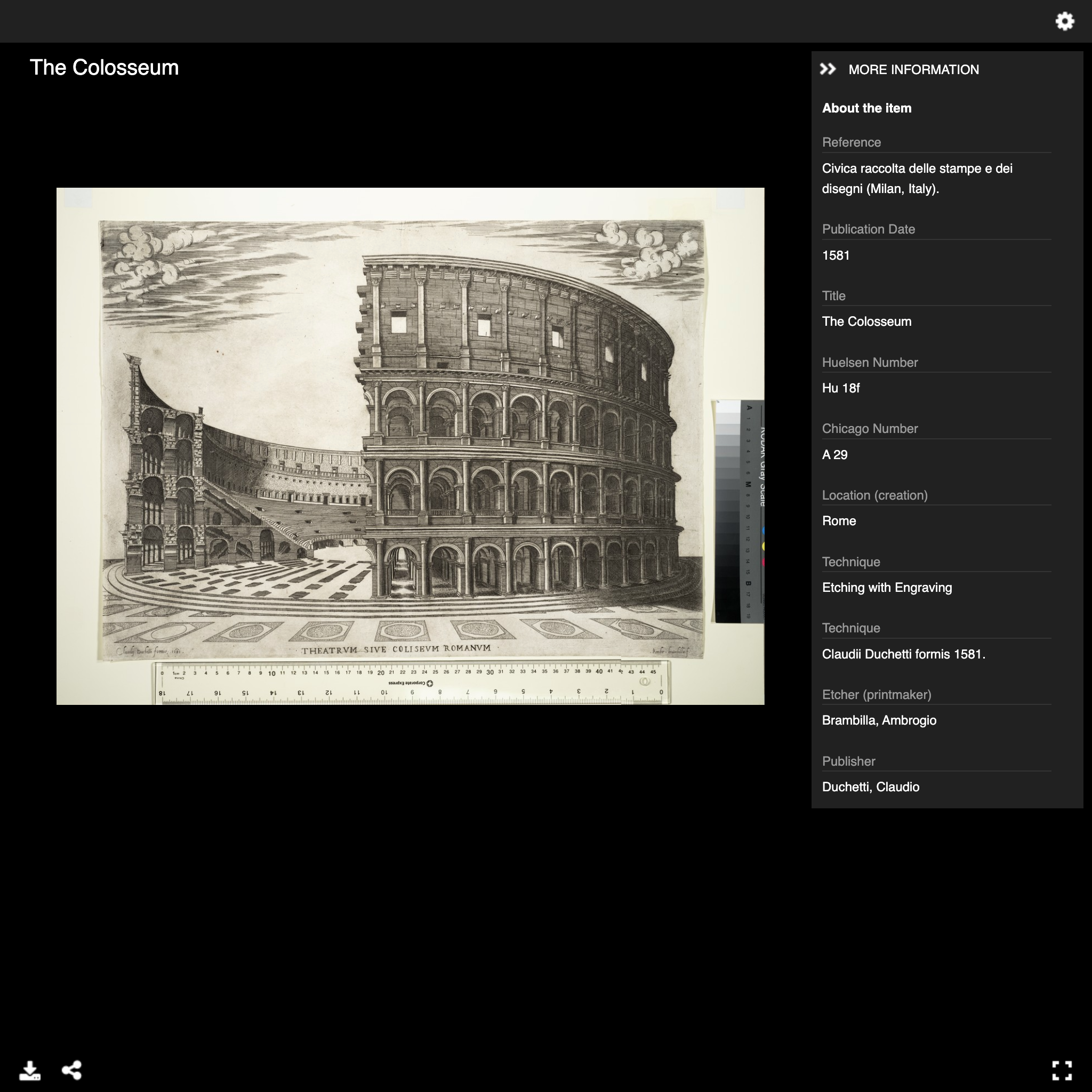 Zoomable image view.